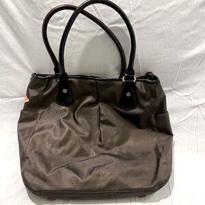 MZ Wallace Tote in Gunmetal Gray Nylon